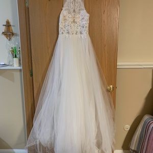 White wedding/prom dress